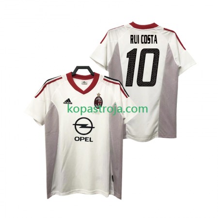 Billiga Fotbollströjor AC Milan rui costa 10 2004 Retro Borta tröja 2005 Kortärmad